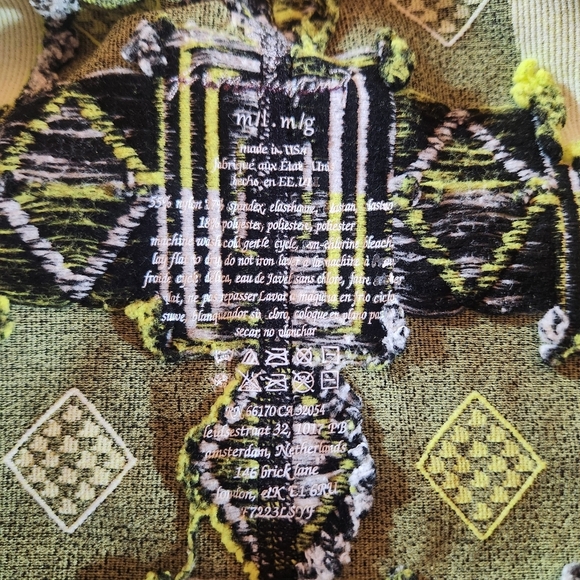 NWOT Free People FP Movement Stars From Mars Long Sleeve Lime Spritz Combo M/L - Picture 5 of 6